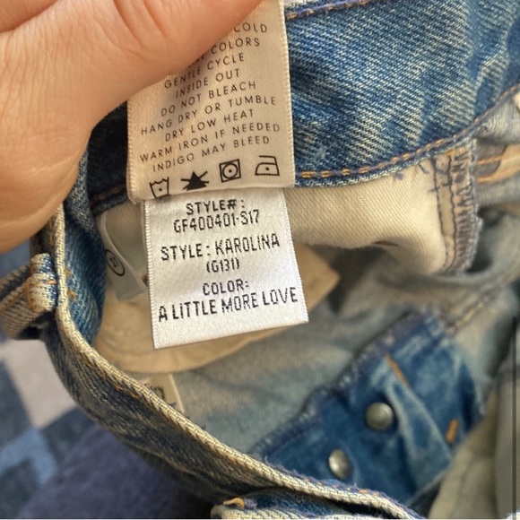 GRLFRND “Karolina” jeans in “a little more love” colour - Picture 4 of 5